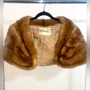 Real Minx Fur Shawl